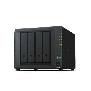 Synology - DS925+ - NAS-Server - 4 Schächte - SATA 6Gb/s / eSATA RAID 0 1 5 6 10 JBOD RAM 4 GB - 2x 2,5GbE RJ-45-Ports