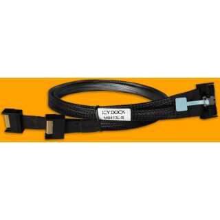 ICY DOCK - MB413L-B - MICO 8i SFF-TA-1016 to 2x MCIO 4i SFF-TA-1016 Cable – 0.5M