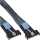 InLine - MCIO Kabel, MCIO x8 Stecker zu MCIO x8 Stecker, 1m