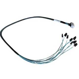 Internes MCIO-Kabel – SATA, 0,8 m Typ MCIO x8-Kabel SFF-TA-1016 - 8448 - Länge 0,8 m Controller 1* MCIO SFF-TA-1016 - Alternativ zu CBL-MCIO-1260M5Y