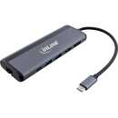 InLine - 8-in-1 USB-C Multihub, HDMI, DP, USB 3.2, PD 3.0...