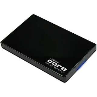 HDD Gehäuse 2,5" CORE Black USB 3.0 Bulk inkl. Anschlusskabel