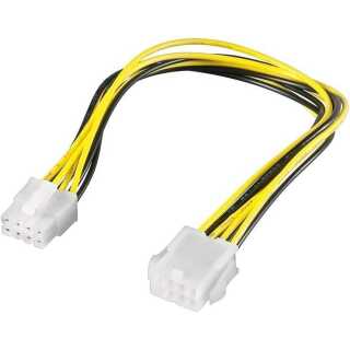 Kabel Mainboard, 8 Pin EPS St. > 8 Pin EPS Bu., 30 cm