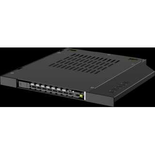 ICY DOCK - ToughArmor - MB411V4PO-2B - 7 mm U.2/U.3 SSD Wechselrahmenadapter für einen 9,5 mm Ultra Slim ODD Schacht (1 × OCuLink 4i SFF 8612)