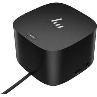 HP - Thunderbolt Dock G4 - Dockingstation - USB-C / Thunderbolt 4 - HDMI 2 x DP Thunderbolt USB-C GigE 2.5 GigE 280 Watt mit Combo-Kabel Europa