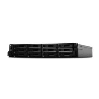 Synology - RackStation RS2423RP+II - NAS-Server - 12 Schächte Rack einbaufähig SATA 6Gb/s RAID JBOD 0 1 5 6 10 RAM 8 GB Gigabit Ethernet / 10 Gigabit Ethernet iSCSI Support 2U