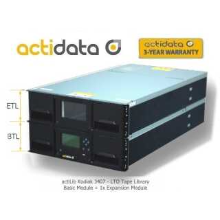 actiLib - Magazin 20 Slots rechts (inkl. 5 Mail-Slots) für actiLib Kodiak 3407/3416 BTL/ETL