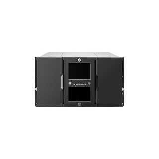 HP - StoreEver MSL6480 - Scalable Base Module - Bandbibliothek - Steckplätze: 80 keine Bandlaufwerke max. Anzahl von Laufwerken: 6 Rack einbaufähig 6U
