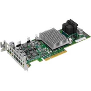 Supermicro - S3008L-L8i - Speichercontroller (RAID) - 8 Sender/Kanal, SATA 6Gb/s / SAS 12Gb/s Low-Profile RAID 0 1 1E PCIe 3.0