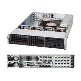 Supermicro - SuperChassis 219A-R920WB (black) - Rack-Montage 2U - E-ATX SATA/SAS Hot-Swap 920 Watt Schwarz