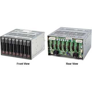 Supermicro - M28SACB-OEM Mobile Rack (schwarz), Gehäuse für Speicherlaufwerke - 2.5" (6.4 cm) ohne Fan Modul