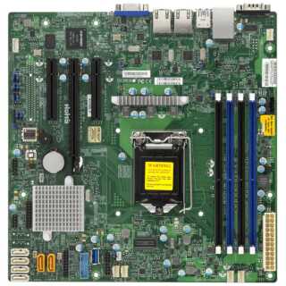Supermicro - X11SSL-F - Motherboard - micro ATX - LGA1151 Socket C232 Chipsatz USB 3.0 2 x Gigabit LAN Onboard-Grafik
