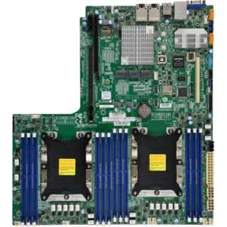 Supermicro - X11DDW-NT - Motherboard - Socket P - 2 Unterstützte CPUs C622 USB 3.0 2 x 10 Gigabit LAN Onboard-Grafik