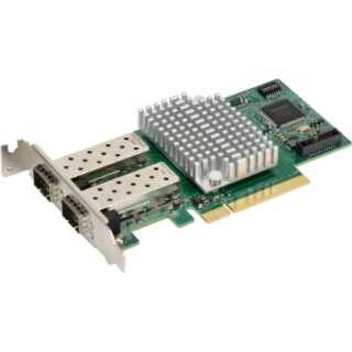 Supermicro - Add-on Card AOC-STGF-I2S - Netzwerkadapter - PCIe x8 Low-Profile10 Gigabit SFP+ x 2