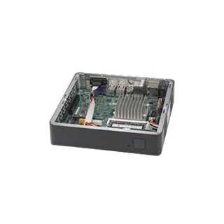 Supermicro - SuperServer E200-9AP - Barebone - Mini-ITX Box PC 1 x Atom x5 E3940 RAM 0 GB HD Graphics 500 1GbE Schwarz