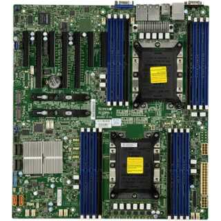 Supermicro - X11DPH-I - Motherboard - E-ATX - Socket P - 2 Unterstützte CPUs C621 Chipsatz USB 3.0 2 x Gigabit LAN Onboard-Grafik (retail pack)