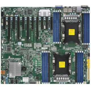 Supermicro - Motherboard X11DPX-T - Socket P - 2 Unterstützte CPUs C621 Chipsatz USB 3.0 2 x 10 Gigabit LAN Onboard-Grafik