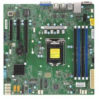 Supermicro - Motherboard X11SCL-F Motherboard - micro ATX - LGA1151 Socket C242 Chipsatz USB 3.1 Gen 1 2 x Gigabit LAN Onboard-Grafik (retail pack)