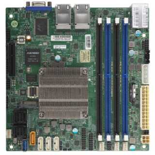 Supermicro - Motherboard A2SDI-8C-HLN4F - Mini-ITX - Intel Atom C3758 USB 3.0 4 x Gigabit LAN Onboard-Grafik