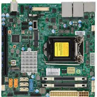 Supermicro - Motherboard X11SSV-LVDS