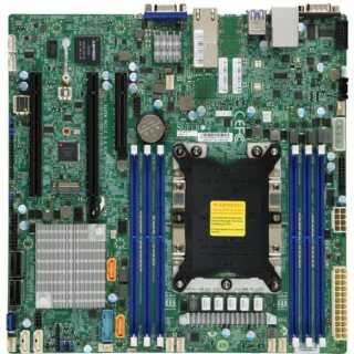 Supermicro - X11SPM-TF - Motherboard - micro ATX - Socket P C622 USB 3.0 2 x 10 Gigabit LAN Onboard-Grafik (retail pack)