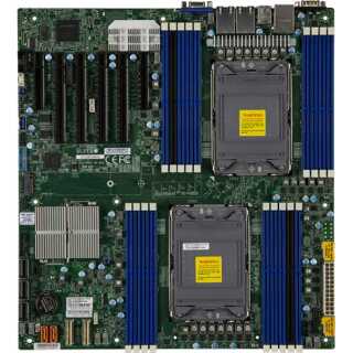 Supermicro - X12DPI-N6 - Motherboard - E-ATX - LGA4189-Sockel - 2 Unterstützte CPUs C621A Chipsatz USB 3.2 Gen 1 2 x Gigabit LAN Onboard-Grafik