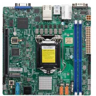 Supermicro - X12STL-IF - Motherboard - Mini-ITX - LGA1200-Sockel C252 Chipsatz USB 3.2 Gen 1 2 x Gigabit LAN Onboard-Grafik