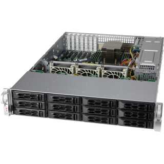 Supermicro - CSE LA26AC12-R920LP1 - Rack-Montage 2U enhanced E-ATX SATA/SAS/NVMe 920 Watt Schwarz