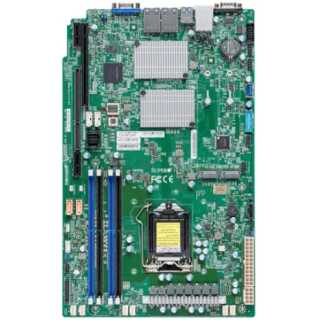 Supermicro - X12STW-TF - Motherboard - LGA1200-Sockel - C256 Chipsatz USB 3.2 Gen 1 USB 3.2 Gen 2 2 x 10 Gigabit LAN Onboard-Grafik