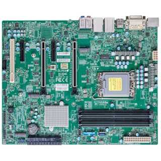 Supermicro - X13SAE - Motherboard - ATX - LGA1700-Sockel - W680 Chipsatz - USB 3.2 Gen 1, USB 3.2 Gen 2, USB-C Gen 2x2 - Gigabit LAN, 2.5 Gigabit LAN - Onboard-Grafik (CPU erforderlich)