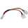 Supermicro - 15cm 4-Pin Peripheral to 2x 4-Pin Peripheral Connector Cable - CBL-0234L