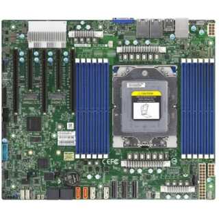 Supermicro - H13SSL-NT-O - Motherboard - ATX - AMD keine CPU - Socket SP5 - USB 3.0 - 2 x 10 Gigabit LAN - Onboard-Grafik (CPU erforderlich)10 GB DIMM SATA 6 GB/s Grafik Lan USB 3.1 USB 3.0 USB 3.0 RJ-45 VGA PCI-Express