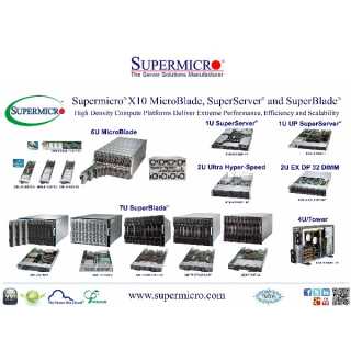 Supermicro - SYS-741P-TRT - Server - Tower - 4U - keine CPU - RAM 0 GB - Hot-Swap 8.9 cm (3.5") Schacht/Schächte keine HDD 1GbE 10GbE kein Betriebssystem Monitor: keiner Schwarz