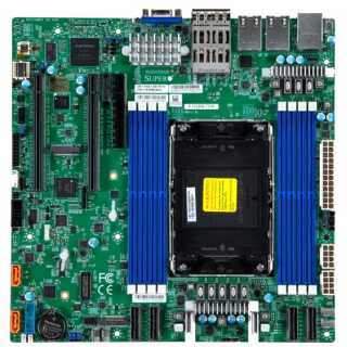Supermicro Motherboard X14SBM-TP4F - micro ATX - LGA4710 Socket USB 3.2 Gen 1 2 x 10 Gigabit LAN Onboard-Grafik (retail pack)