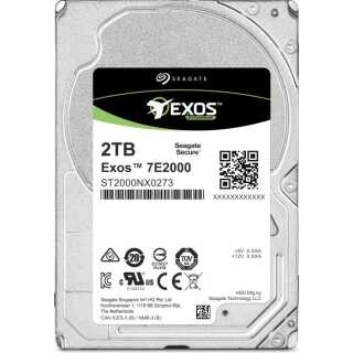Seagate - Exos 10E2400 ST1800MM0129 - Hybrid-Festplatte - 1.8 TB (16 GB Flash) - intern - 2.5" SFF (6.4 cm SFF) - SAS 12Gb/s - 10000 rpm - Puffer: 256 MB