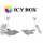 ICY BOX - IB-MS600-W - "Sit-Stand-Workstation" mit Wandhalterung für einen Monitor bis zu 24" - silv./whi.