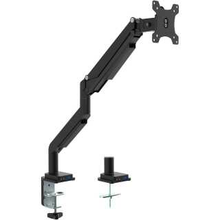 InLine - Tischhalterung mit Lifter und USB/Audio, beweglich, für Monitore bis 82cm (32"), max. 9kg