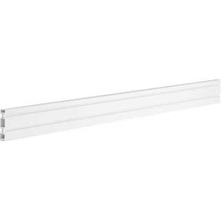 InLine - Slatwall Panel Aluminium, für Wandhalterung, weiß, 1,2m