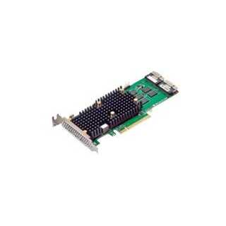 BROADCOM - MegaRAID 9660-16i - Speichercontroller (RAID) 16 Sender/Kanal SATA 6Gb/s / SAS 24Gb/s / PCIe 4.0 (NVMe) RAID RAID 0 1 10 5 50 6 60 PCIe 4.0 x8