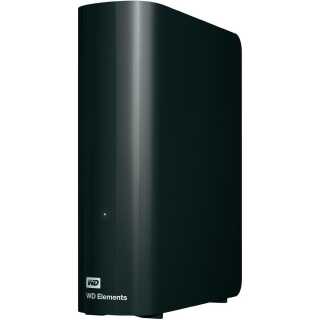 WD - Elements Desktop WDBWLG0260HBK-EESN - Festplatte - 26 TB - extern (Stationär) - USB 3.2 - Schwarz