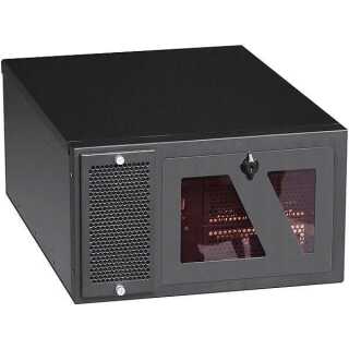 Industrielle Desktop-/Wallmountgehäuse - micro-ATX Sesktop-/minitower-/Wallmount-Gehäuse ohne Netzteil,  ATX, 3x ODD, 4x HDD, 1x FDD, FlexATX