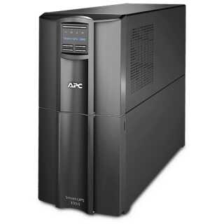 APC - Smart-UPS SMT3000IC - USV - Wechselstrom 220/230/240 V - 2.7 kW 3000 VA RS-232 USB Ausgangsanschlüsse: 9 Schwarz mit APC SmartConnect