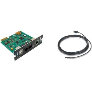 APC - Network Management Card 3 with PowerChute Network Shutdown & Environmental Monitoring Fernverwaltungsadapter GigE 1000Base-T