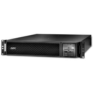 APC - Smart-UPS SRT 1500VA RM - USV (in Rack montierbar/extern) Wechselstrom 220/230/240 V 1.5 kW 1500 VA RS-232 USB Ausgangsanschlüsse: 6 PFC 2U Schwarz