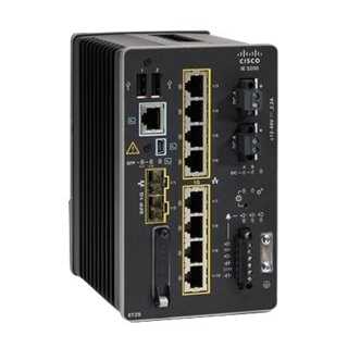 Cisco - Catalyst IE3200 Rugged Series - Network Essentials - Switch managed 8 x 10/100/1000 + 2 x Gigabit SFP an DIN-Schiene montierbar DC power