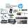 HPE - Aruba Serie - X141 2-strand - QSFP28 Empfängermodul - 40 Gigabit LAN - 40GBase-X - LC Multi-Mode - bis zu 150 m
