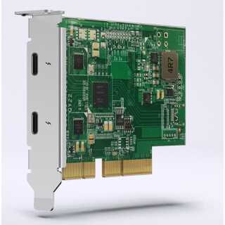 QNAP - QXP-T32P - Thunderbolt-Adapter - PCIe 3.0 x4 Low-Profile - Thunderbolt 3 x 2