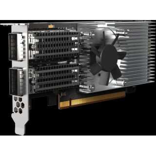 QNAP - QXG-100G2SF-E810 - Netzwerkadapter - PCIe 4.0 x16 Low-Profile - 100 Gigabit QSFP28 x 2