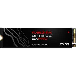 SanDisk - Optimus GX PRO 8100 - SSD - verschlüsselt - 2 TB - intern - M.2 2280 S3-M (M.2 2280 S3-M) PCI Express 5.0 x4 (NVMe) TCG Opal Encryption 2.02