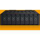 ICY DOCK - MB218E5P-1B - 8 x EDSFF E1.S / M.2 NVMe SSD...